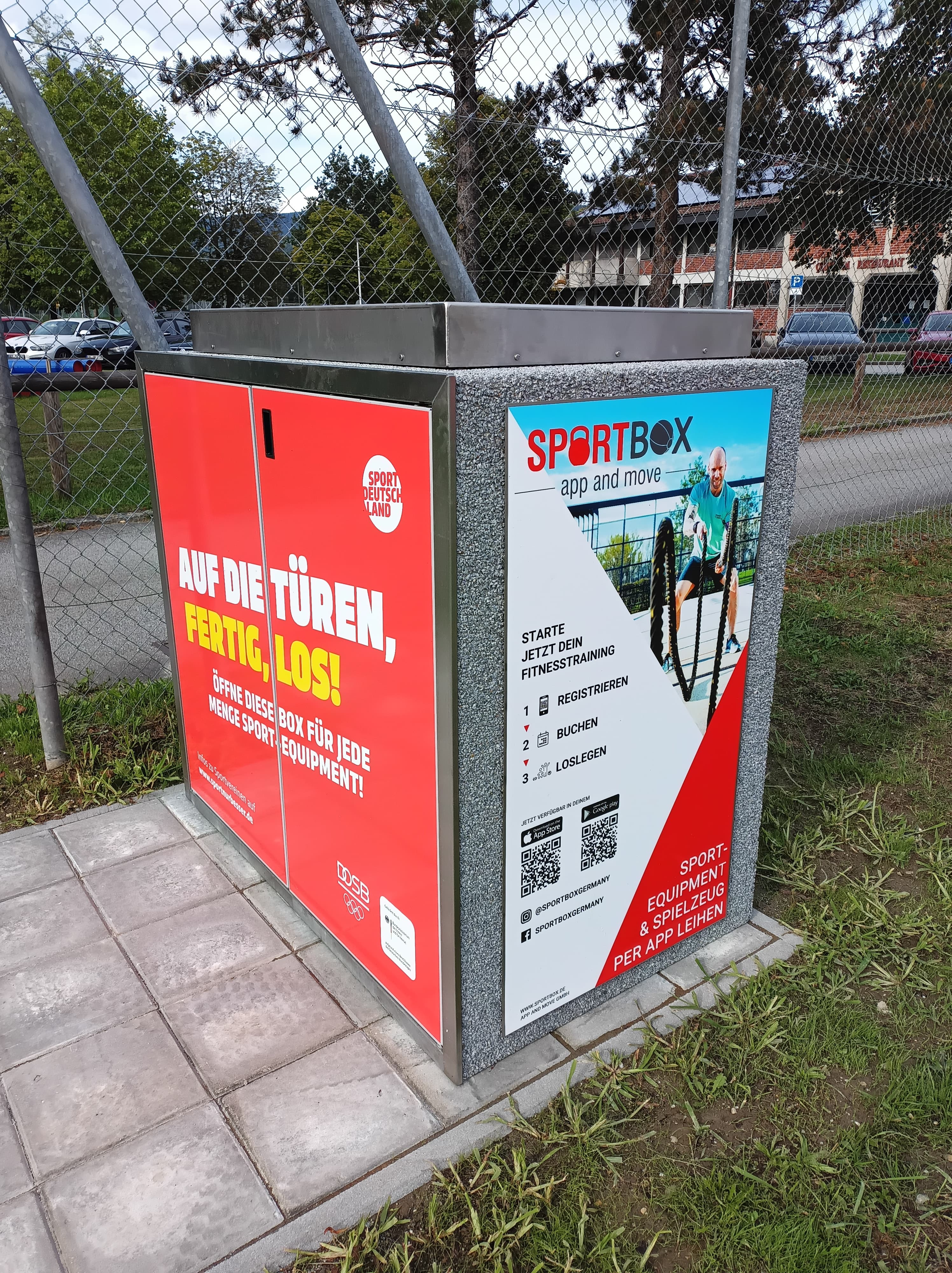 Fitness Station (equipment) in Deggendorf