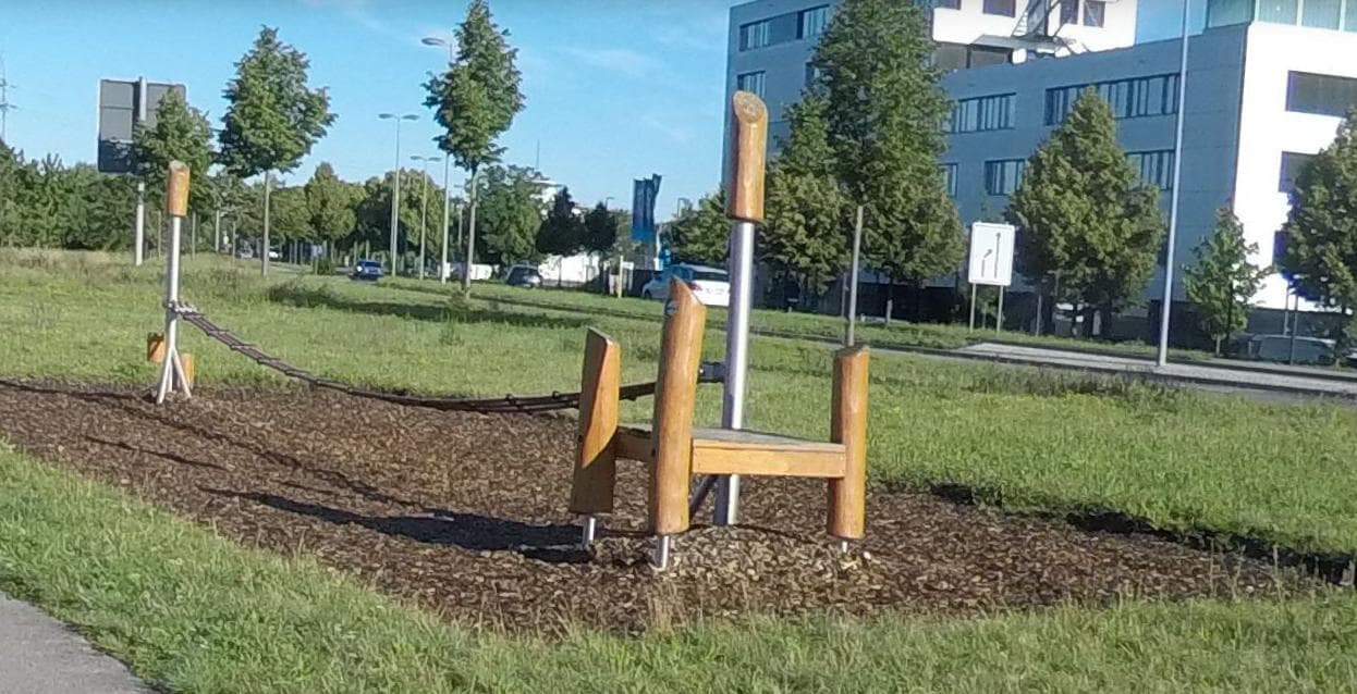 Fitness Station – Mittelpfad