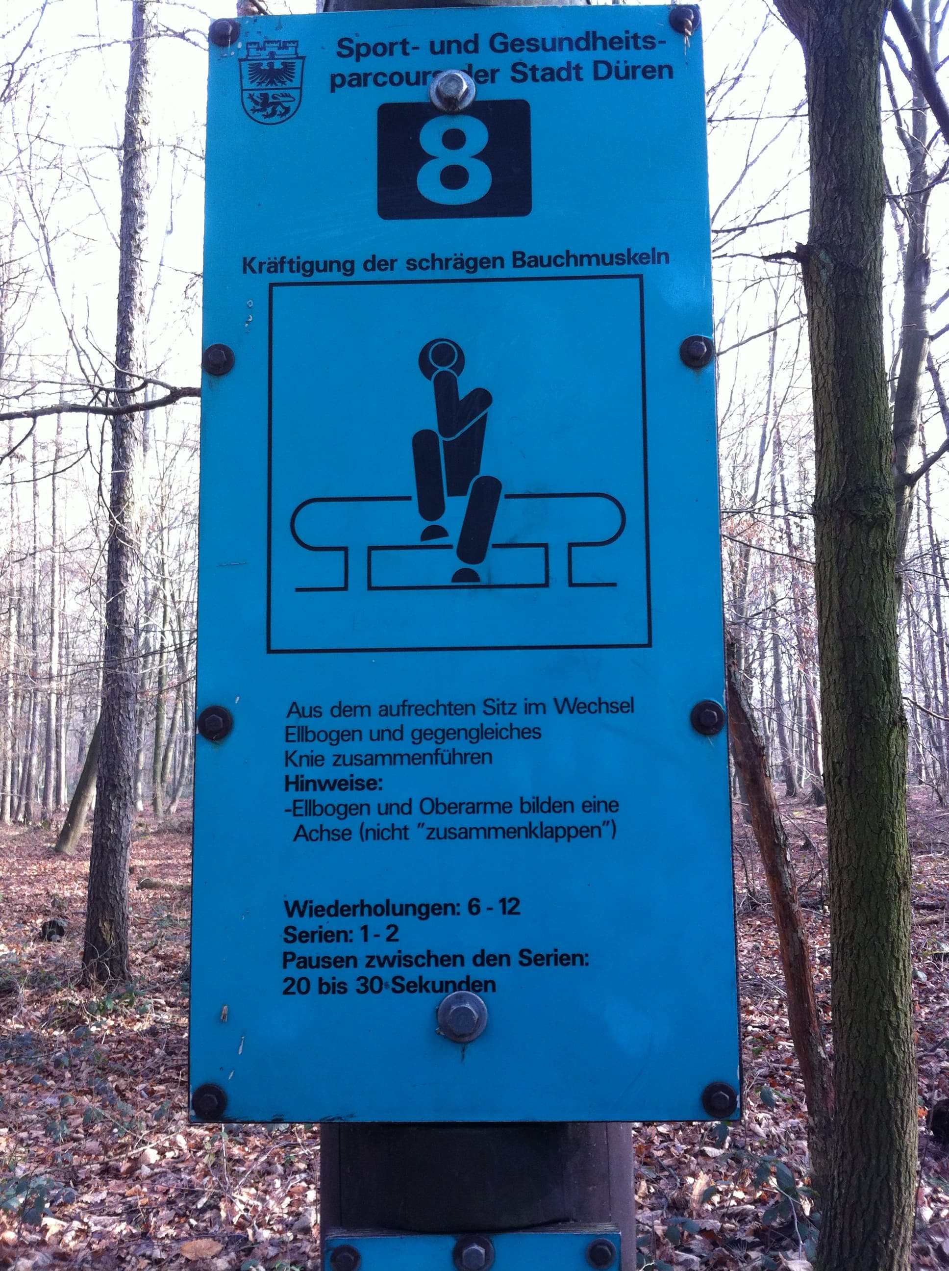 Street Workout Spot – Trimm-Dich-Pfad - Station 8